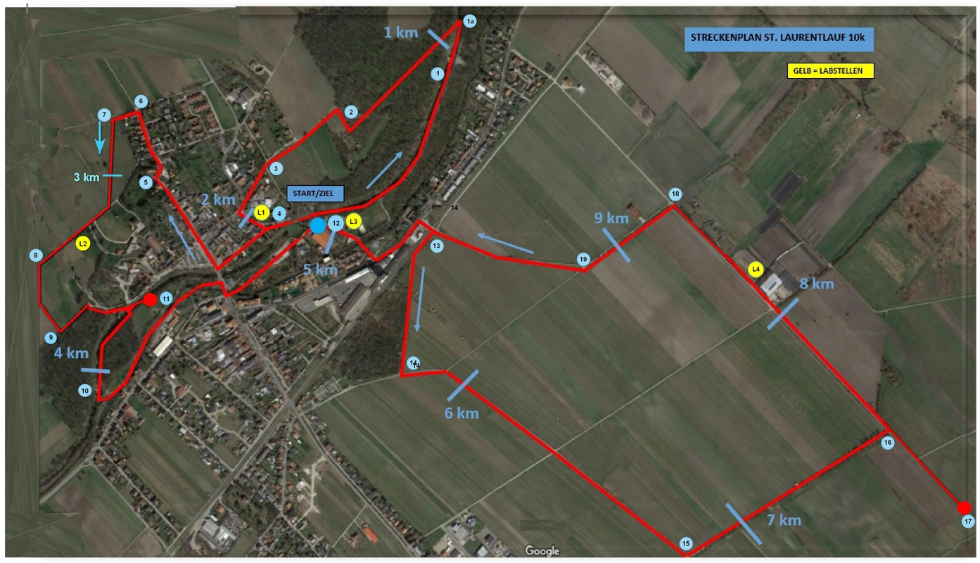 10k UNIQA St. Laurent Lauf